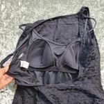 Anne cole  Black High Neck Sheer Swimsuit Photo 4