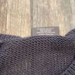 Wooden Ships  Gray Crew Neck Sweater with cable knit sleeves Photo 2