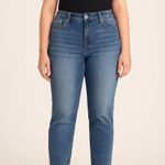 Kendall + Kylie Kouture High-Rise Straight Jeans San Bernardino Wash Size 9/10 Photo 0