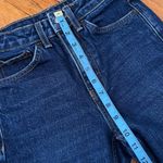 Topshop Dark Wash High Waisted Cropped Denim Jeans Size W25 Photo 7