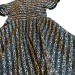 Jill Stuart Jill  Printed Ruffled-Sleeve Dress Black Pink Size 8 Women's NWOT Photo 11