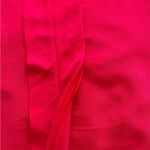 3.1 Phillip Lim hot pink 100% silk ruffle front slit blouse, size 6 sleeveless Photo 6