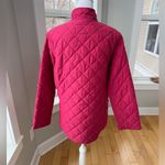 Van Heusen  Red Quilted Fleece Lined Lightweight Jacket Fisherman Aesthetic Small Photo 3