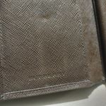 Prada Wallet Milano Black Leather Vinyl Long Metal Zipper Card Slots Pockets Photo 14