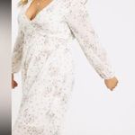 Missguided  Plus shirred maxi dress in ditsy floral print size 14 US Photo 3