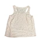 Lauren Conrad Lace‎ Chiffon Sleeveless Top sz Large Cottage Soft Girl NWT Photo 3