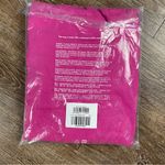 Old Navy Dress Women Size 3x Pink Slub-Knit Halter Midi Shift Side Slit Pullover Photo 6