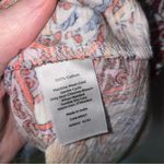 Talbots  Size LP Cotton T Shirt Sun Dress Red Floral Short Sleeve Photo 4