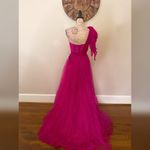 Magenta hot pink prom dress a Photo 1