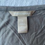 Banana Republic  Gray Scoop Neck Lace Overlay Tank Top | Size Small Photo 7