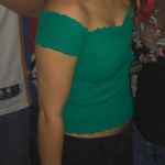 Hollister Black Off-The-Shoulder Top Photo 1