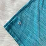 Lululemon Twist and Toil Tank Sports Bra Teal Blue Sun Daze Size 4 Small Photo 4