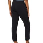 Pact  Women's Stretch French Terry Tulip Hem Pant In Black. Size XL NWOT Photo 1