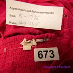 Anthropologie New! Let Me Be Cutout Tiered Dress in Magenta, women size XS Photo 14