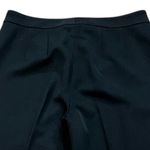 St. John Caviar Black Wide Leg Trousers Size 6 Work Office Professional Dressy Photo 4