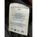 Lands' End Bathing Suit Women 18W Black Ruched One Piece Modest Removable Straps Photo 7