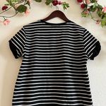 SheIn Women’s -  Simple Black and White Stripe Dress Size M Photo 4