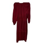 THE GREAT Ornament Embroidered Dress Dark red size XS NWT Photo 7