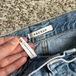 PacSun  High Rise Straight Jeans Medium Wash Distressed Denim Streetwear Size 26 Photo 1