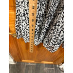 Ted Baker London Mock Neck Sleeveless Dress Size 2 Black White Pleated Skirt Photo 4