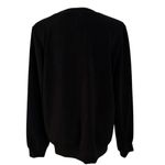 Zyia  Size M Crewneck Sweatshirt Spellout Black Athletic Athleisure Photo 1