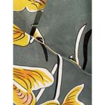 Pink Martini  size Large Garden of Love dress Modcloth Green yellow Floral Photo 6