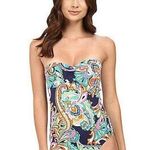 Tommy Bahama  MARE PAISLEY BANDEAU STRAPLESS ONE PIECE SWIMSUIT Photo 0
