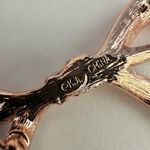 Kenneth Jay Lane pink rhinestone bow pin brooch Photo 2