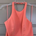 Jay Godfrey  BENIOFF MINI DRESS PAPAYA 6 Photo 2