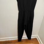 Vintage PG Collections Ginger Bort Jumpsuit Black White Embroidered Photo 8