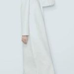ZARA New  Limited Edition White Midi Dress with Patch Pockets 2298/456 Medium Photo 4