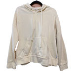 Free People  Movement Work It‎ Out Oversized Hoodie Light Yellow Size Small Photo 0