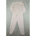 Victoria's Secret Vintage Pink Long John One Piece Pajamas Thermal Lounge Photo 3