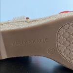 Kelly & Katie Pink and Red Espadrille Wedges Photo 5