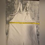 JODIFL  Cream Textured Fabric Wide Leg Romper Photo 6