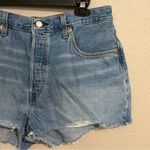 Levi's Levi’s 501 Switch Stitch high rise denim short shorts women’s size 33 Photo 6