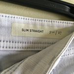 Anthropologie Pilcro Slim Straight Cuffed Jeans Womens Size 27 periwinkle blue Photo 6