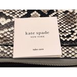Kate Spade Kate Spade New York Monet 3-compartment Purse White Snakeskin w/Python Wallet Photo 9