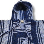 Baja Sweater Size Small Baja Hoodie Mexico Mexican Style Knit Sweatshirt W/ Flaw Multiple Photo 2
