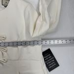 Tuckernuck  White Crepe Blair Bow Coat Dress XL Photo 1