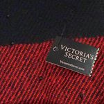 Victoria's Secret NWT  Sparkle Scarlet Buffalo Check Scarf Photo 4