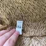 Aerie Tan & Brown Animal Print Open Semi-sheer Kimono Photo 9