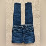 American Eagle  Outfitters Women’s Super Hi Rise Jegging Size 4 Medium-Dark Wash Photo 3