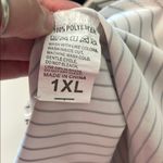 Striped Black and White Men's Pants Size XL Photo 4