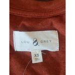 Lou & grey Womens Blouse Top 3/4 Sleeve Cropped Crew Neck Stretch Size XS NWT Photo 6