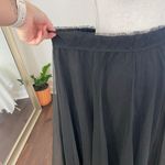 Cato Witchy Whimsygoth Black Mesh Tulle Full Swinging Midi Skirt L Photo 4
