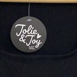 Jolie & Joy New! Juniors Ruffled Black long sleeve Top size M Size M Photo 3