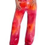 Good American NWT Jeans PRENTIS BURRELL Tie Dye Painted 90’s High Waist Sz 10/30 Photo 0