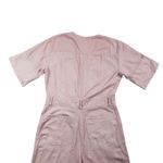 Madewell Top Stitched Coverall Jumpsuit Womens 0 Bashful Blush Crop Photo 8