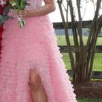 Prom Dress Pink Size 2 Photo 3
